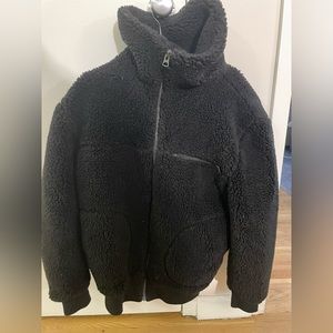 Wilfred small black teddy bear jacket